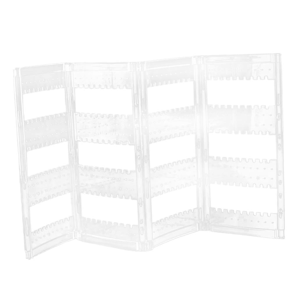 Multipage Earring Rack Holder Organizer Transparent 340g