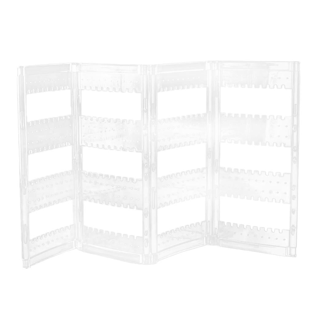 Multipage Earring Rack Holder Organizer Transparent 340g