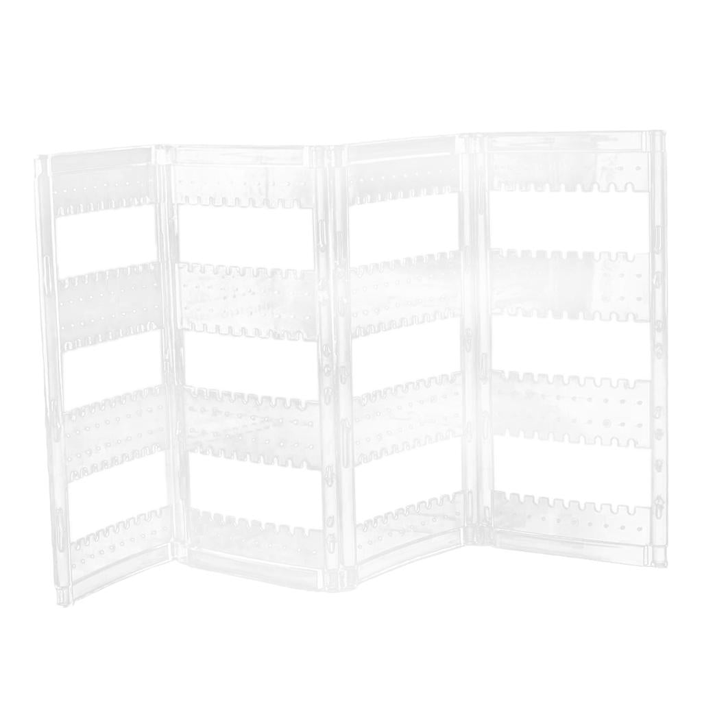 Multipage Earring Rack Holder Organizer Transparent 340g