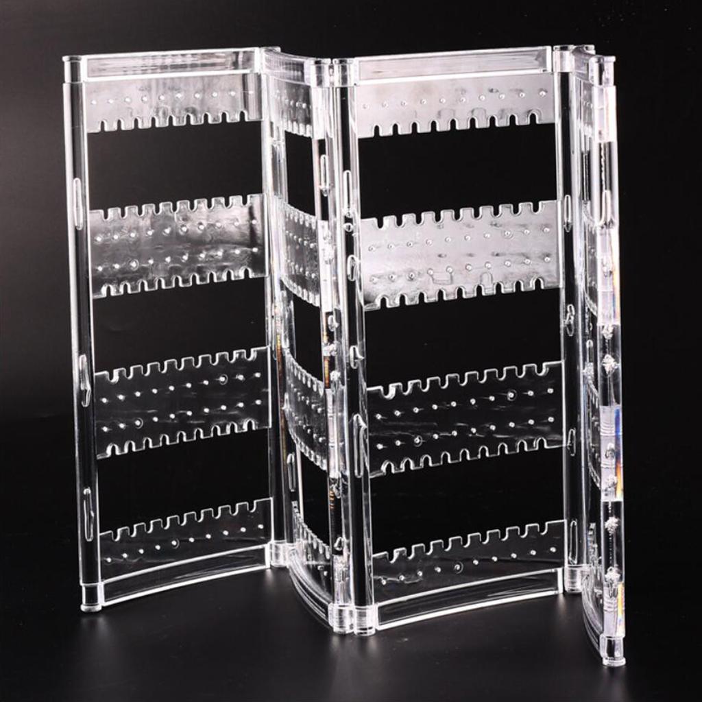 Multipage Earring Rack Holder Organizer Transparent 340g