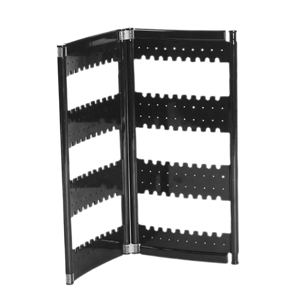 Multipage Earring Rack Holder Organizer Black 170g