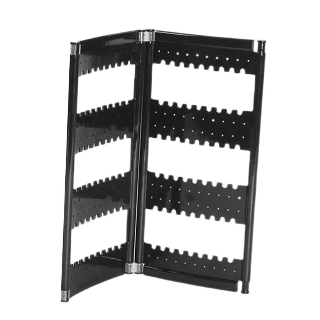 Multipage Earring Rack Holder Organizer Black 170g