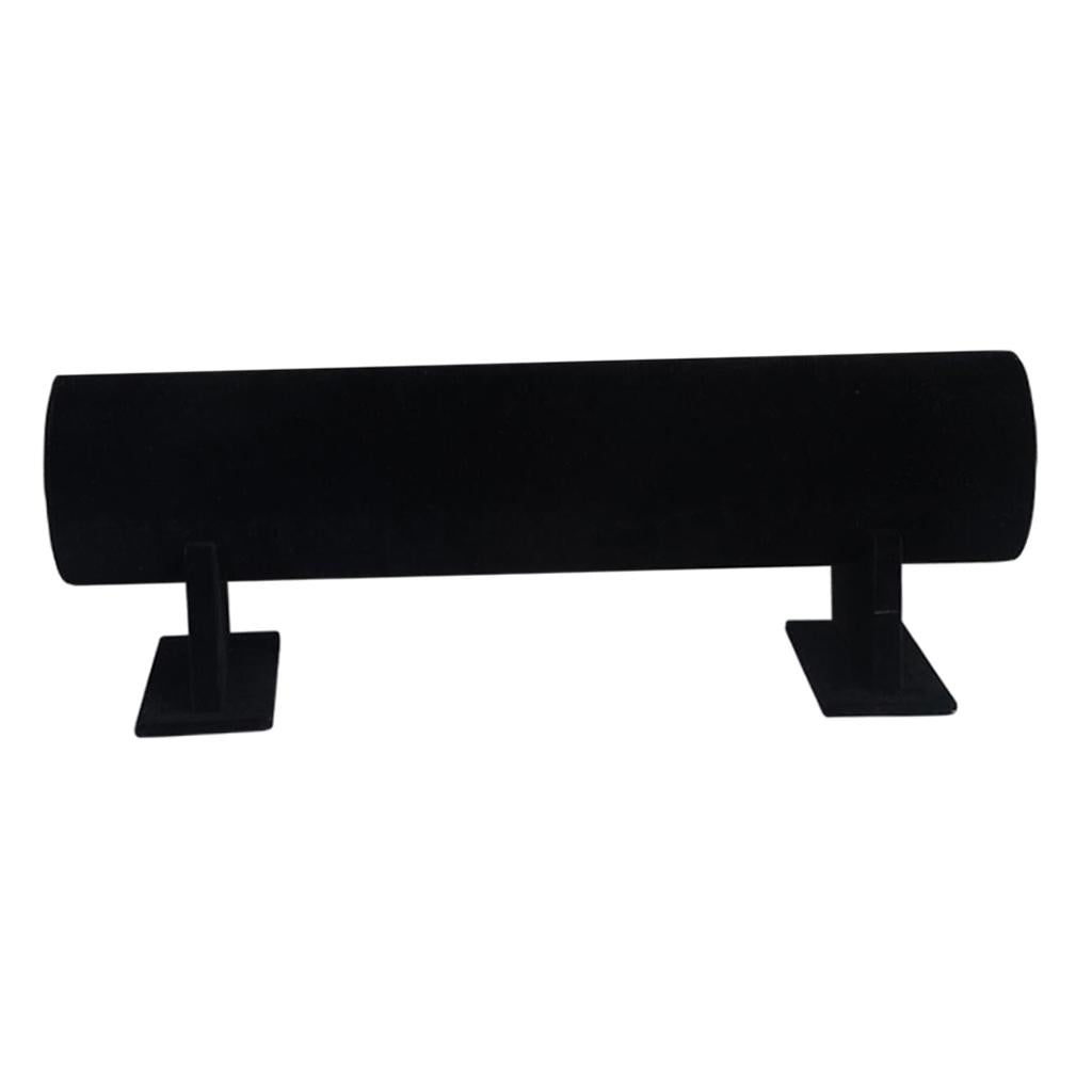 Bright Color Hair Band Display Rack 50x11cm Black