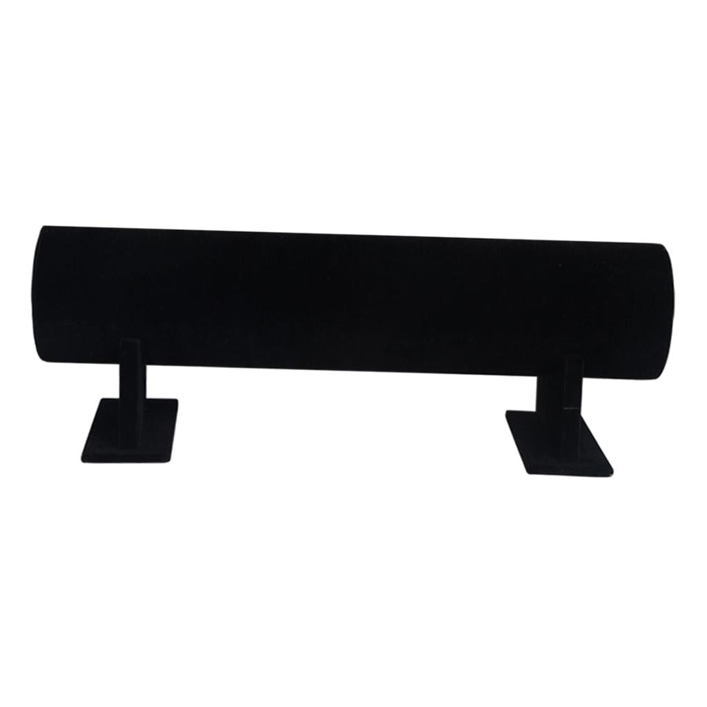 Bright Color Hair Band Display Rack 50x11cm Black