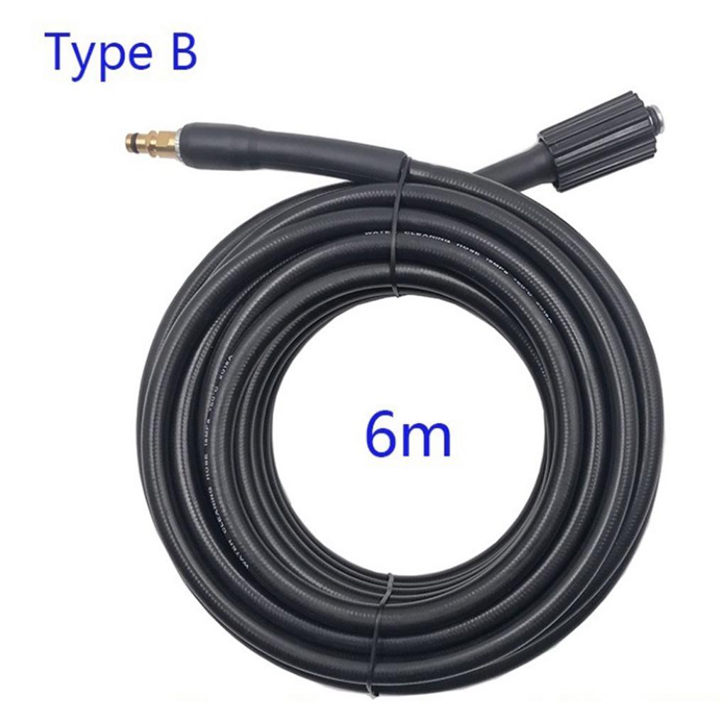 6 Metre Water Jet Power High Pressure Washer Replacement Hose 6M 20Ft