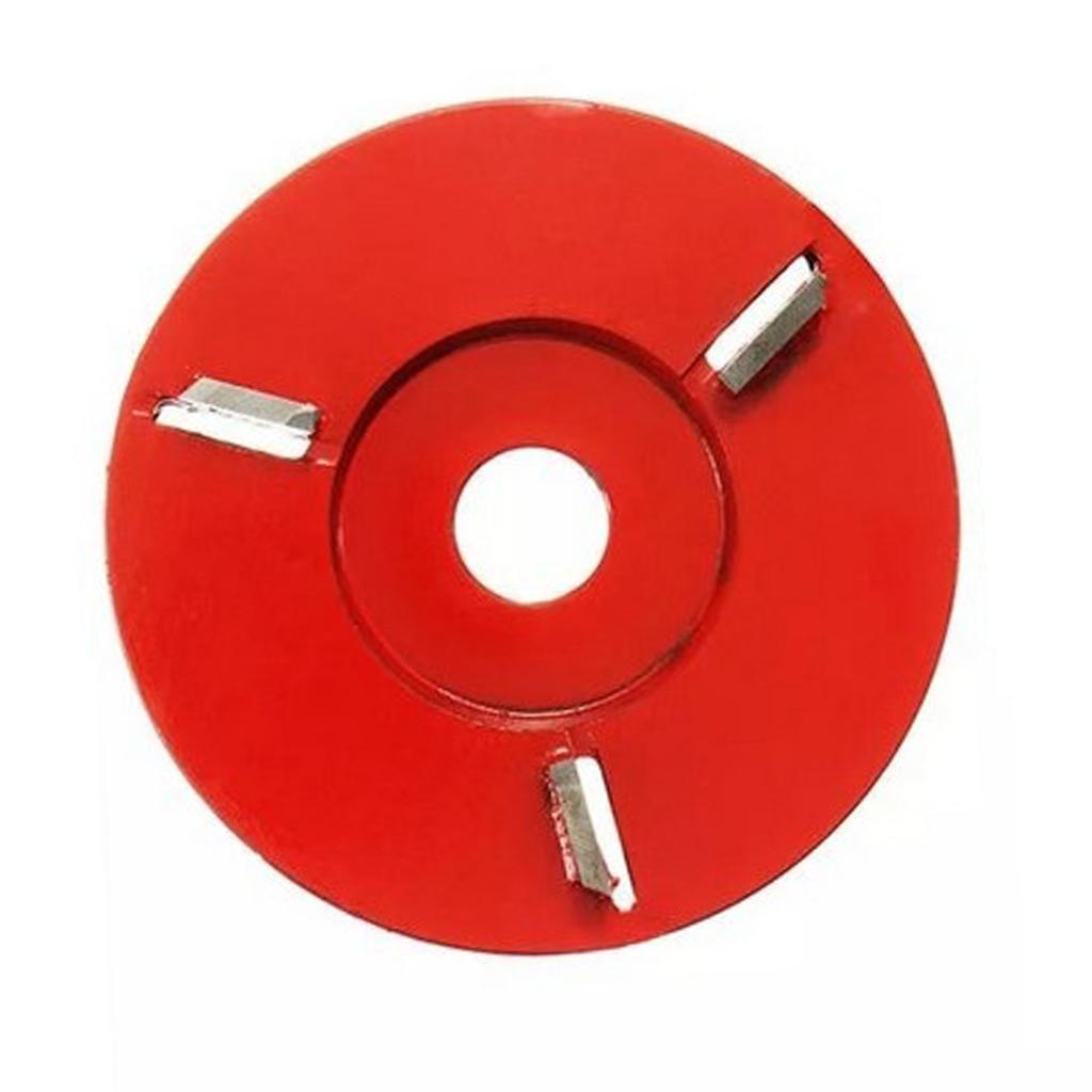 1pc Woodworking Tooth Milling Cutter 3-Teeth Flat Tea Digging Carving Disc