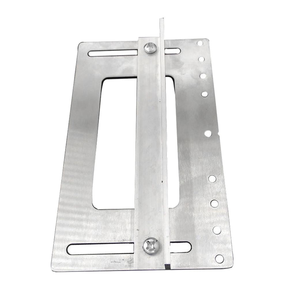 Drill Guide Punch Locator Woodworking Hole Cabinet Hardware Jig Drawer Tool