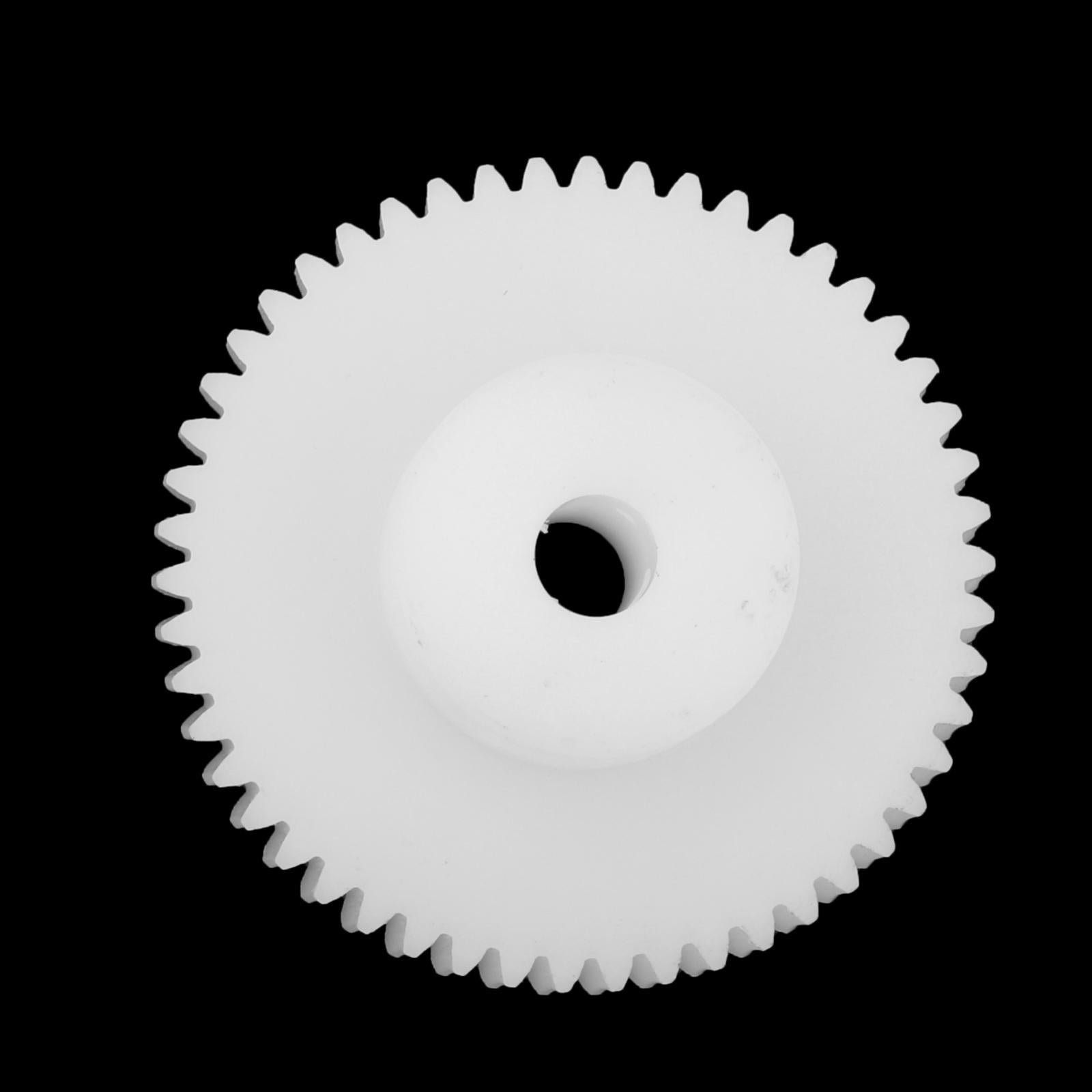 50T Worm Gear Wheel Worm Gear Shaft Kits 0.8 Modulus Hole Dia. 12mm