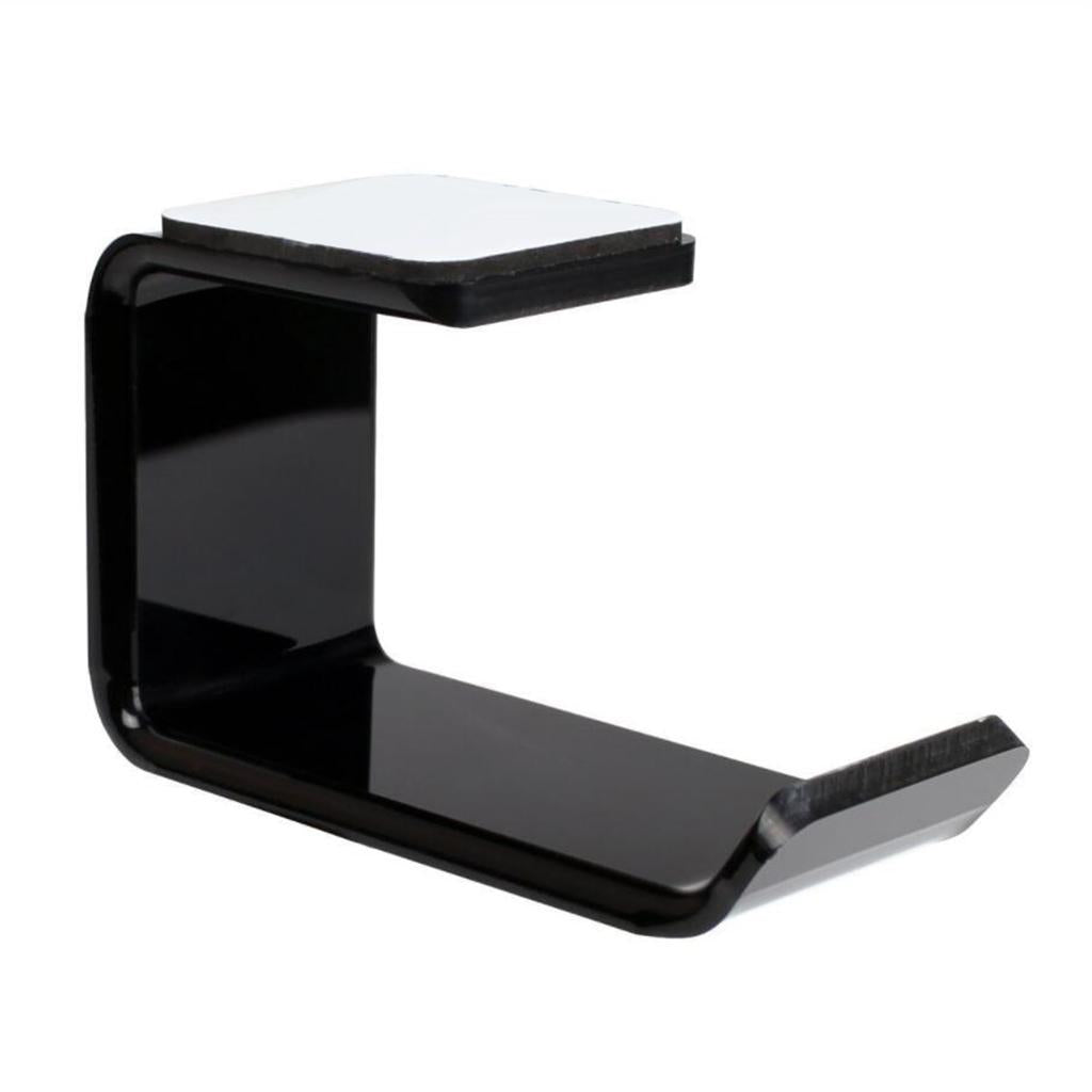 Acrylic Headphone Headset Stand Under Desk Hanger Holder Hook