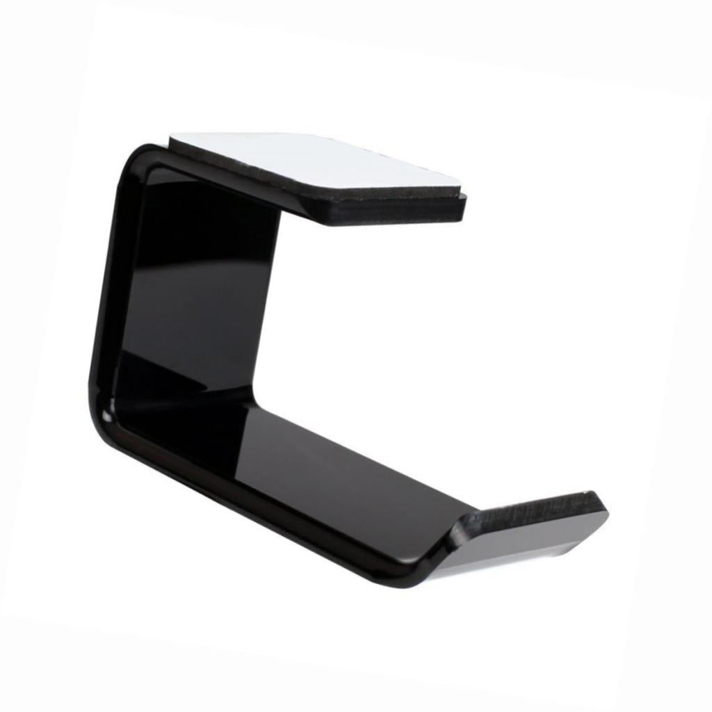 Acrylic Headphone Headset Stand Under Desk Hanger Holder Hook