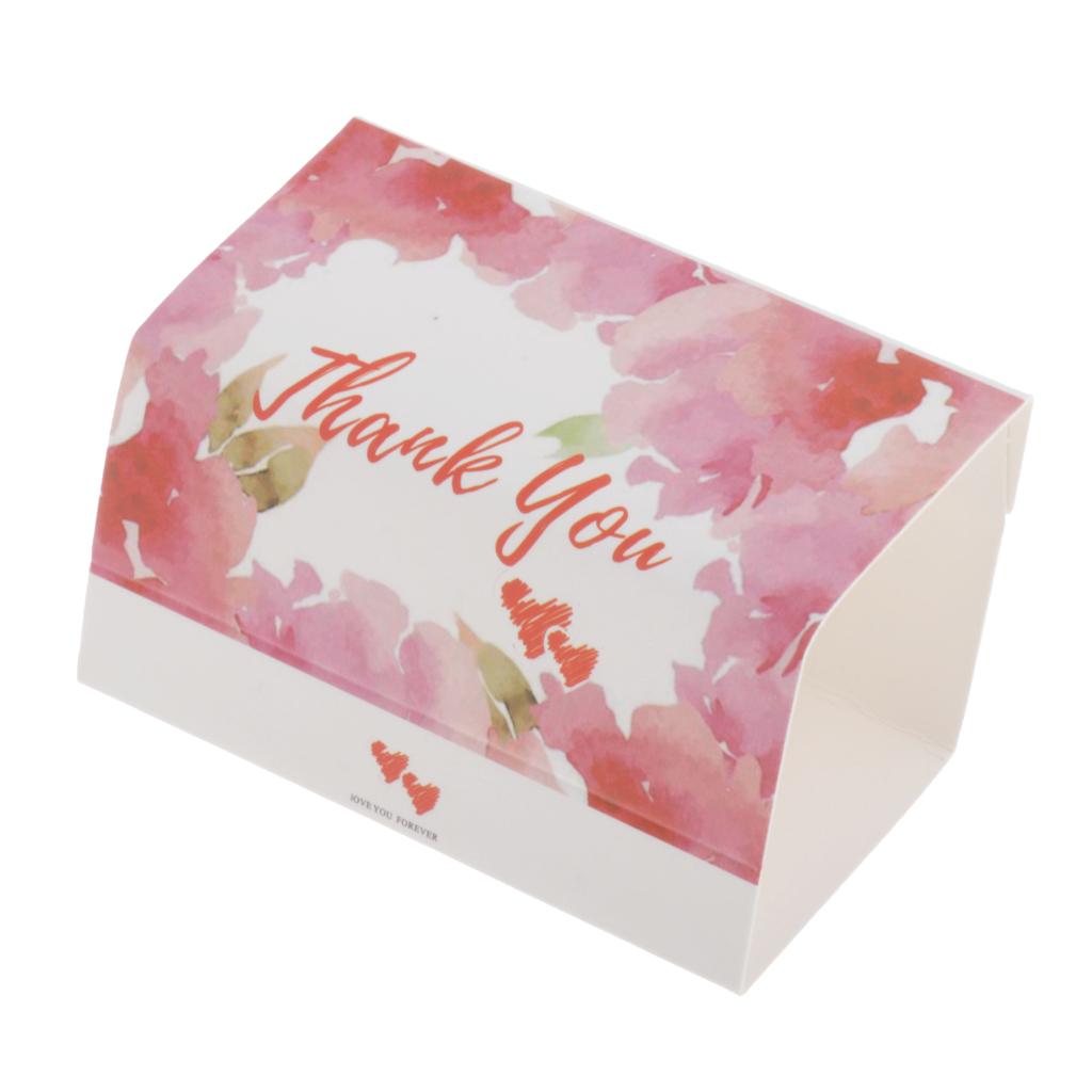 DIY Assemble Handmade Gift Box Necklace Pendant Box Thank You White