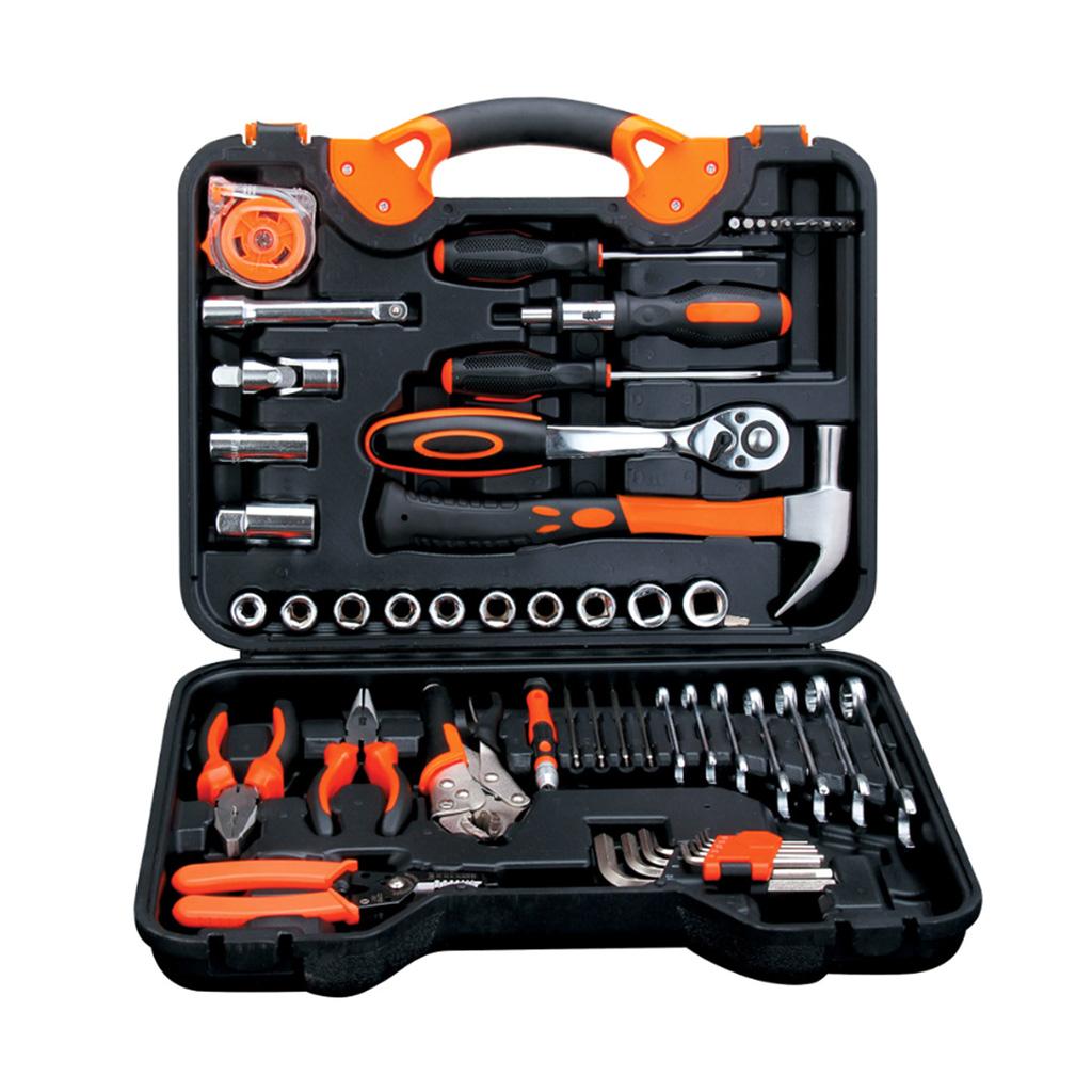 55 Pieces Tool Set Auto Repair General Household Hand Tool Kit