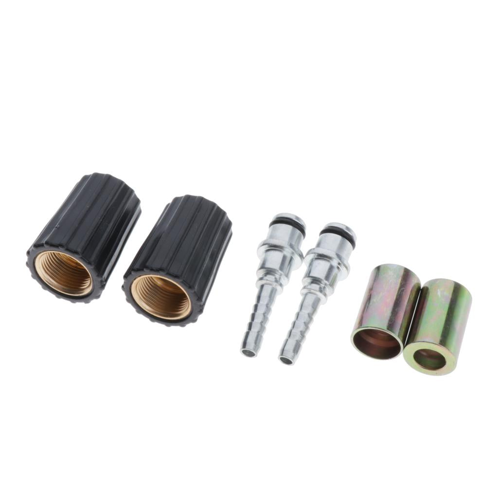 Pressure Washer Steel Pipe Fitting Pressed Joints D 8mm M14