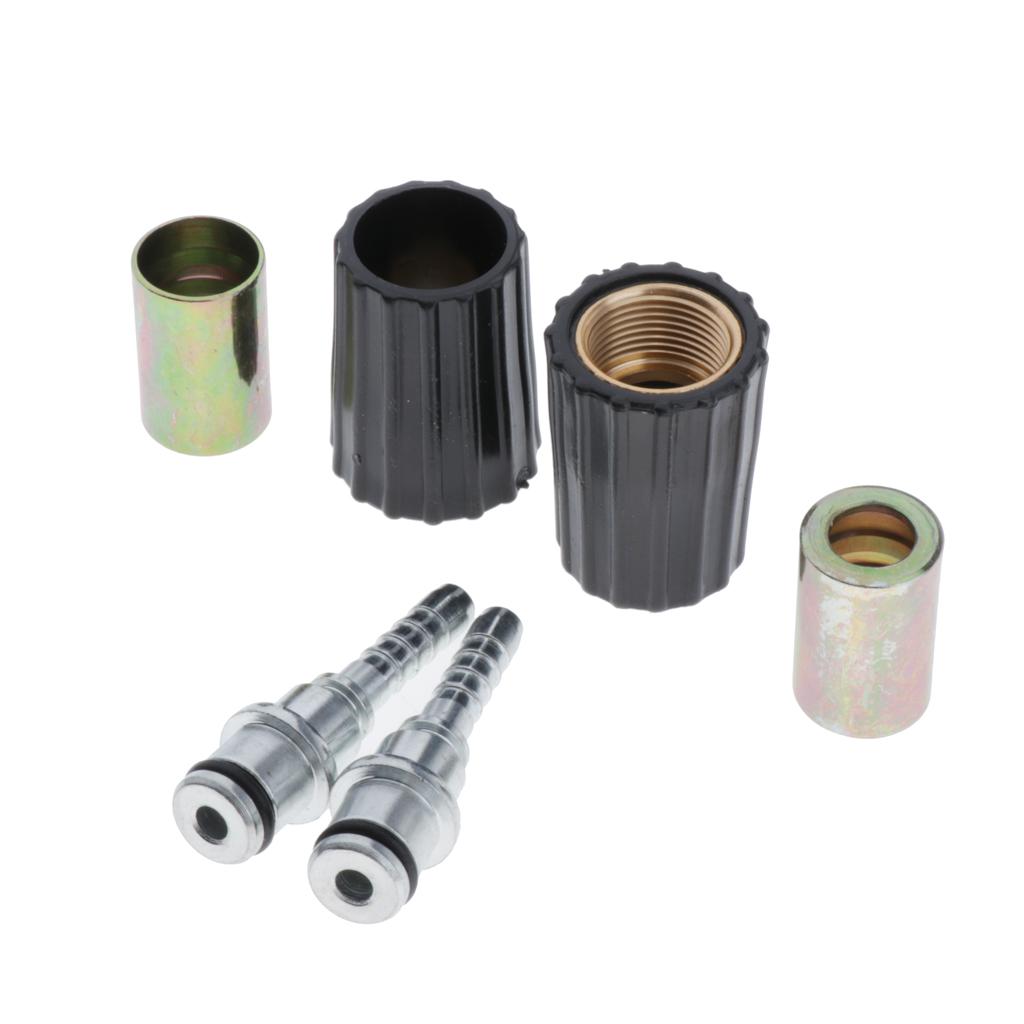 Pressure Washer Steel Pipe Fitting Pressed Joints D 8mm M14