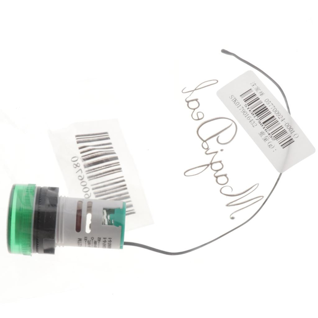 22mm Digital LED Thermometer Celsius Temp Temperature Meter Gauge Green