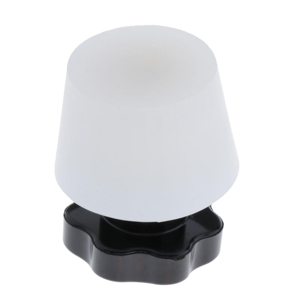 Silicone plug with handle for pipe sealing w/ Black Bakelite handle 12
