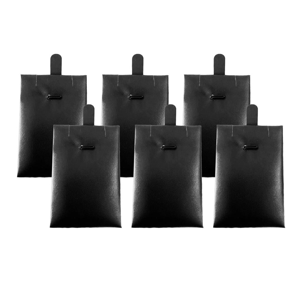 Pendant Necklace Display Cards Holder Tags Jewelry Display Accessories Black