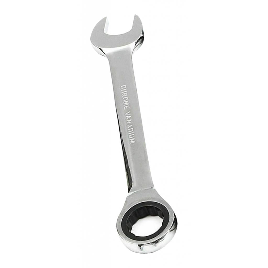 6mm-32mm Steel Metric Fixed Head Ratchet Spanner Wrench Hand Nut Tools 7mm