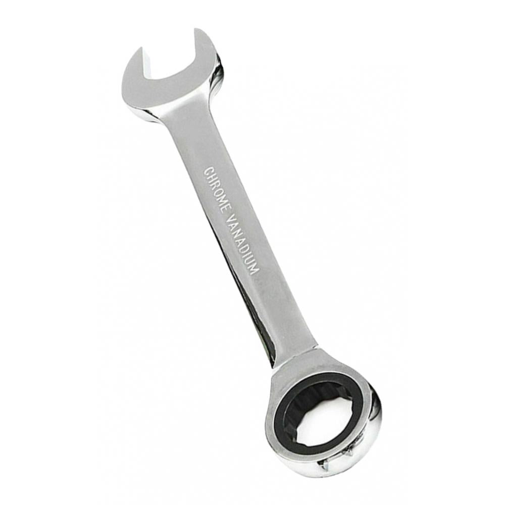 6mm-32mm Steel Metric Fixed Head Ratchet Spanner Wrench Hand Nut Tools 20mm