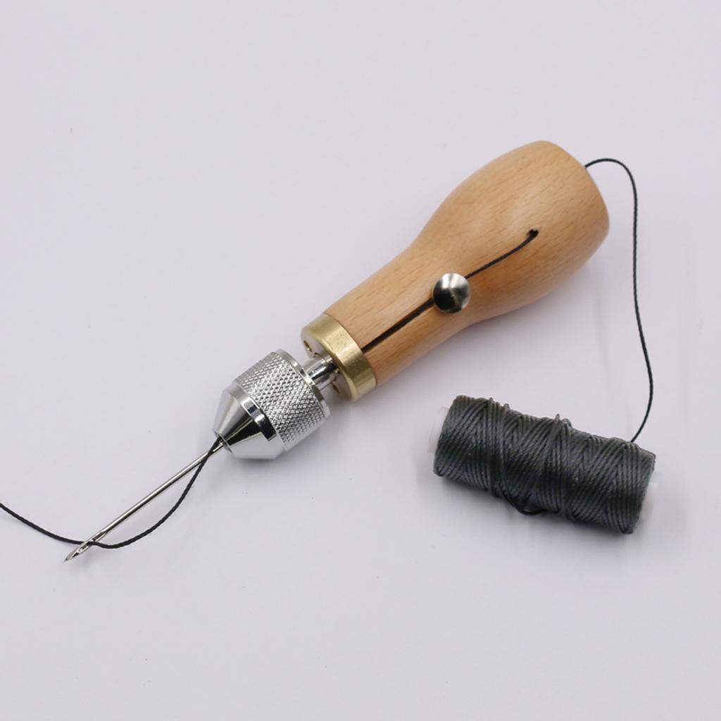 Leather Hand Sewing Tool Leather Craft Tools with Hand Sewing Needles