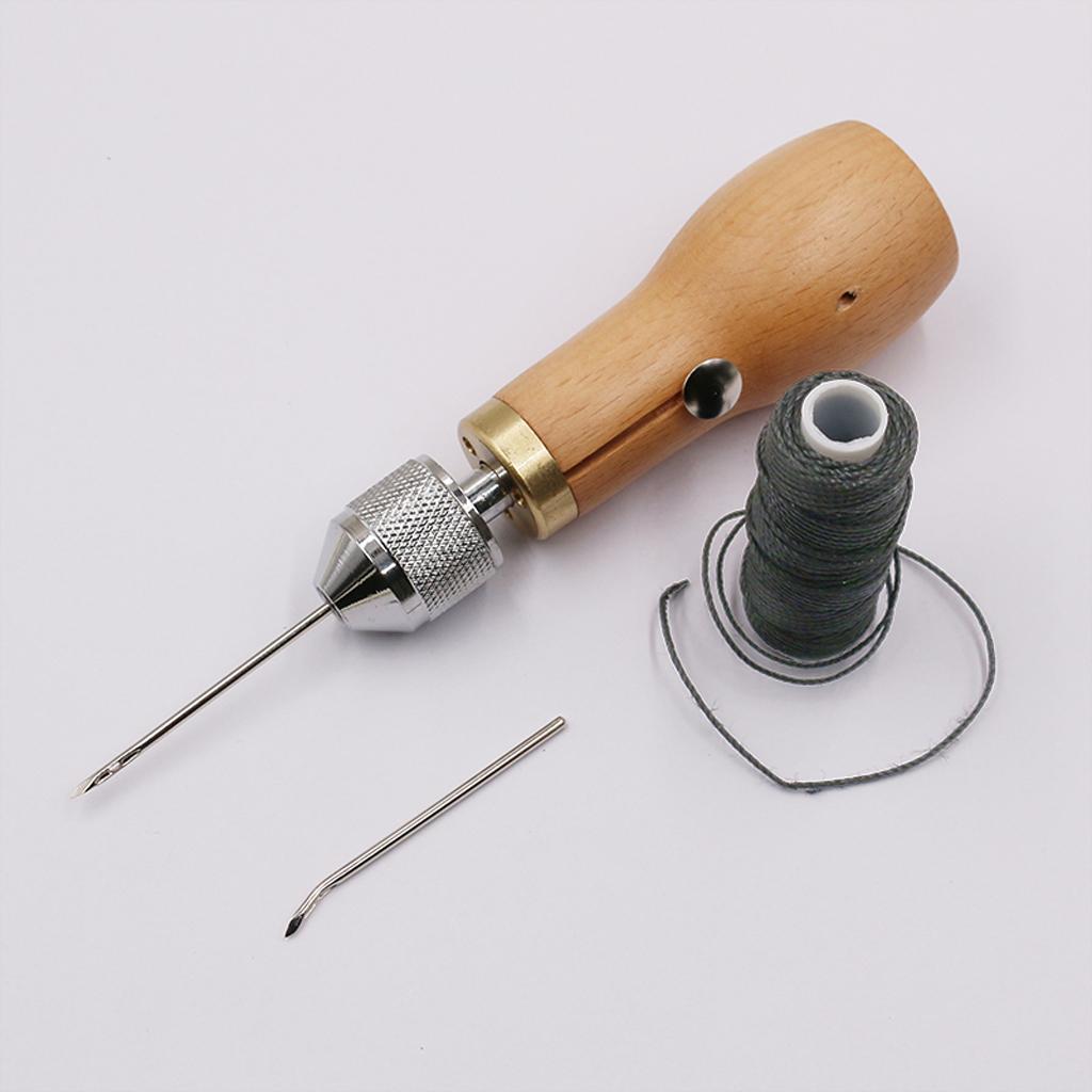 Leather Hand Sewing Tool Leather Craft Tools with Hand Sewing Needles