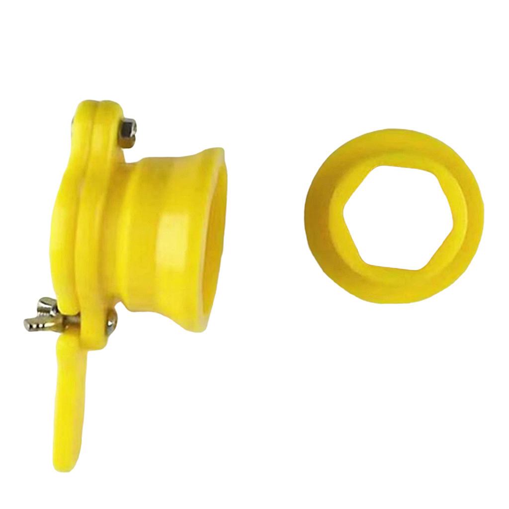 Honeycomb Beekeeping Tool Suitable for the Honey Bee Faucet Yellow