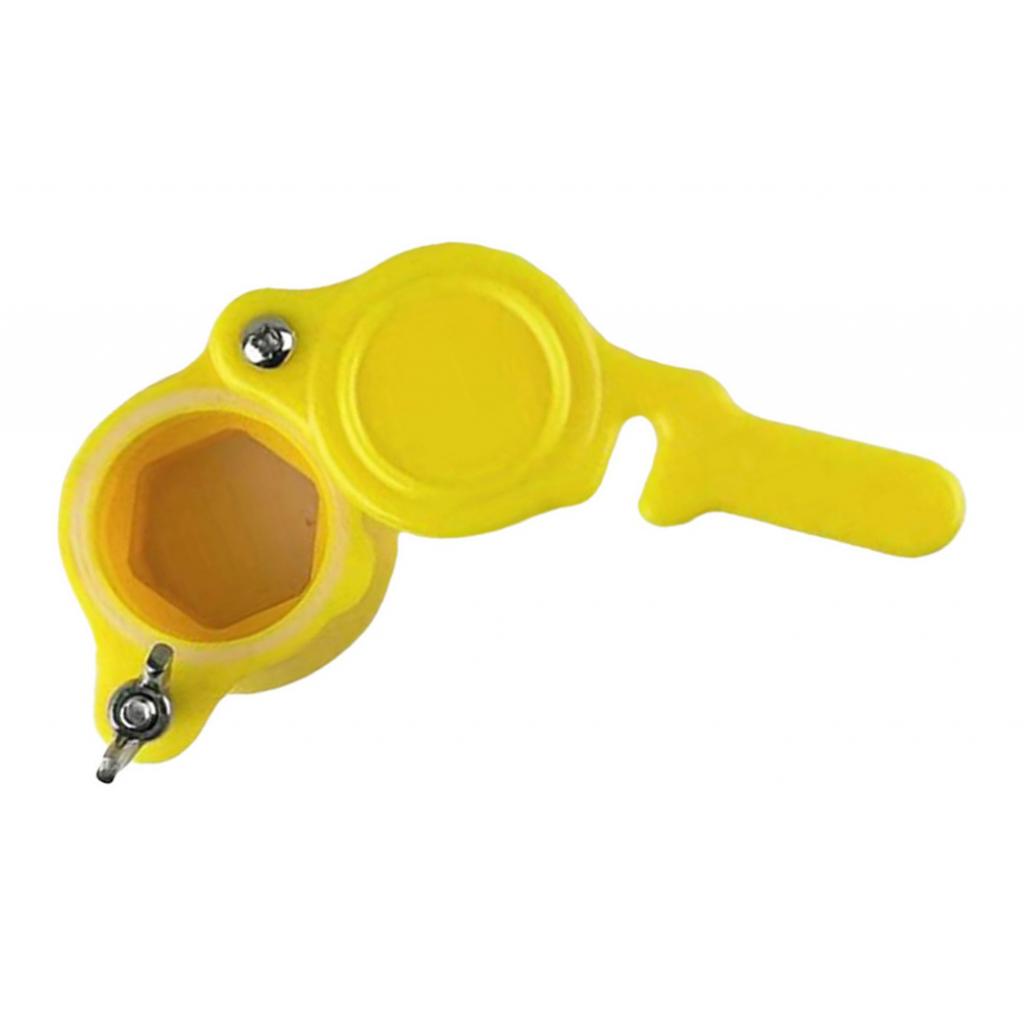 Honeycomb Beekeeping Tool Suitable for the Honey Bee Faucet Yellow