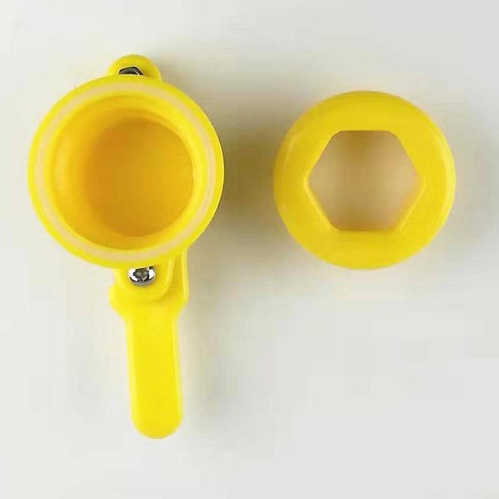 Honeycomb Beekeeping Tool Suitable for the Honey Bee Faucet Yellow