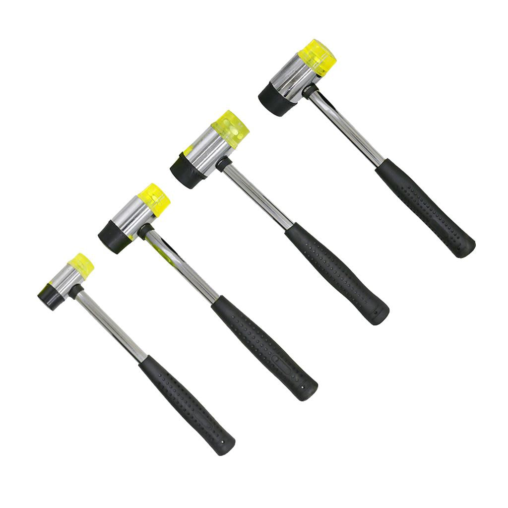 25mm Diameter Rubber Hammer Soft Mallet with Non Slip Grip Installation Tool