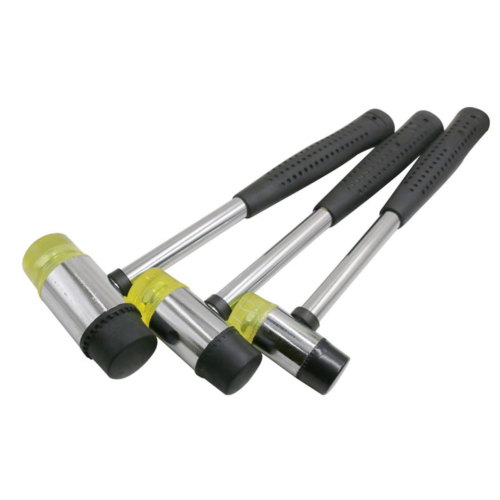 30mm Diameter Rubber Hammer Soft Mallet with Non Slip Grip Installation Tool