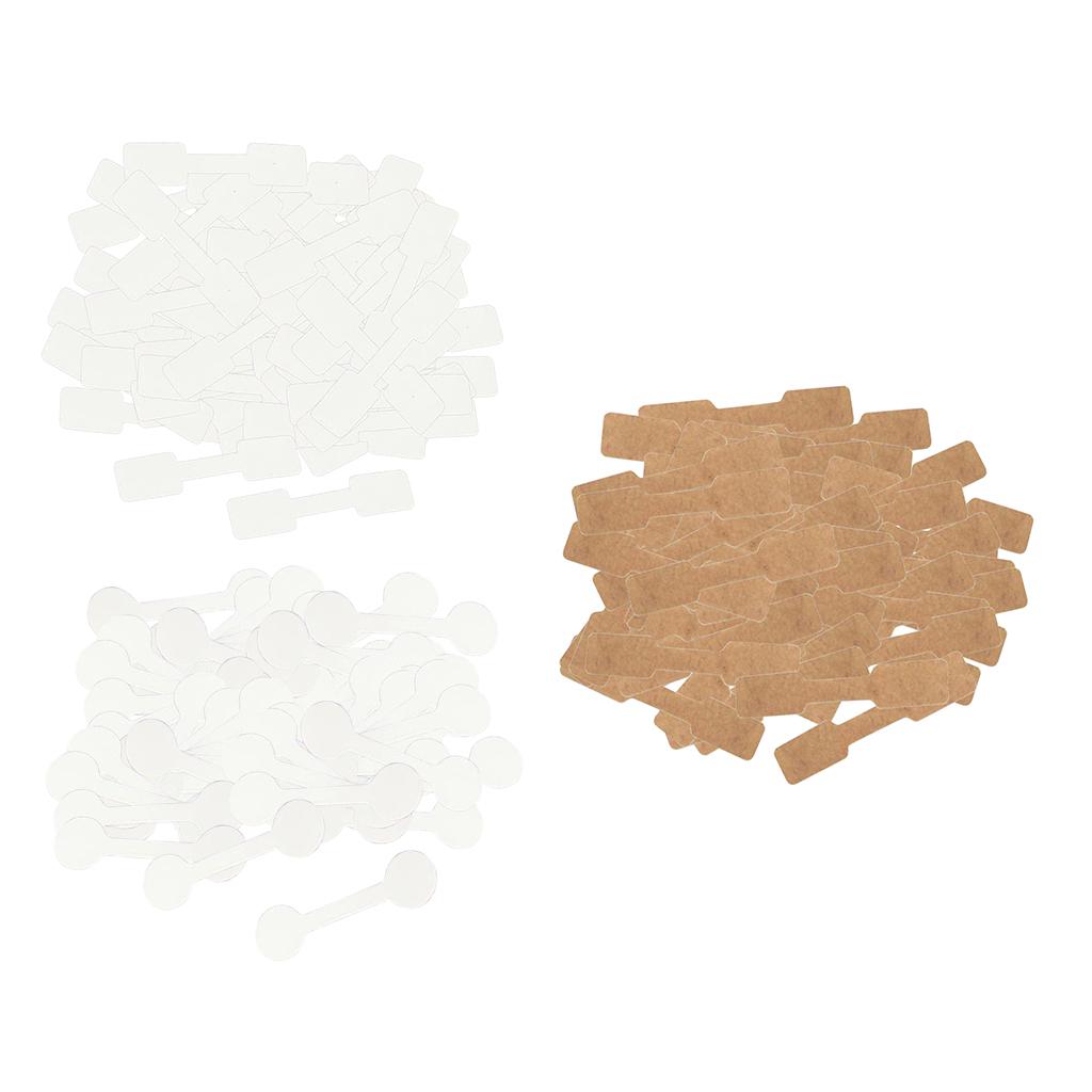 Jewellery Labels Price Tags Self Adhesive Blank Price Tag Round White
