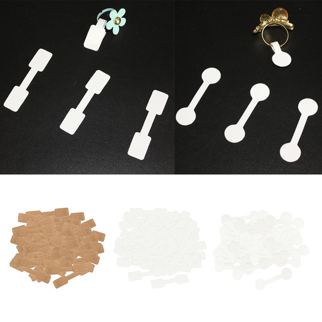 Jewellery Labels Price Tags Self Adhesive Blank Price Tag Round White