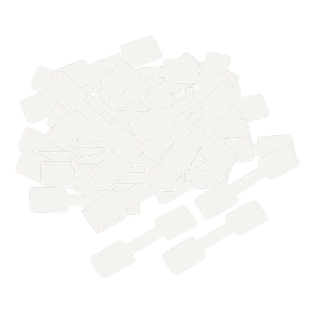 Jewellery Labels Price Tags Self Adhesive Blank Price Tag square white