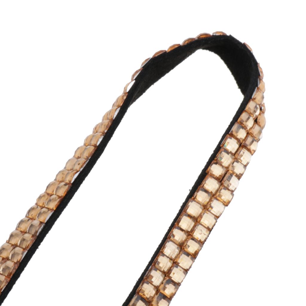 Lanyard ID Badge Card Holder Sparkling Phone Keys Neck Straps Champaign