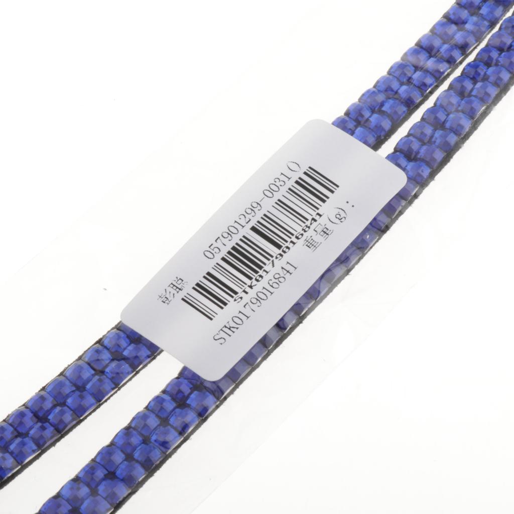 Lanyard ID Badge Card Holder Sparkling Phone Keys Neck Straps Dark Blue