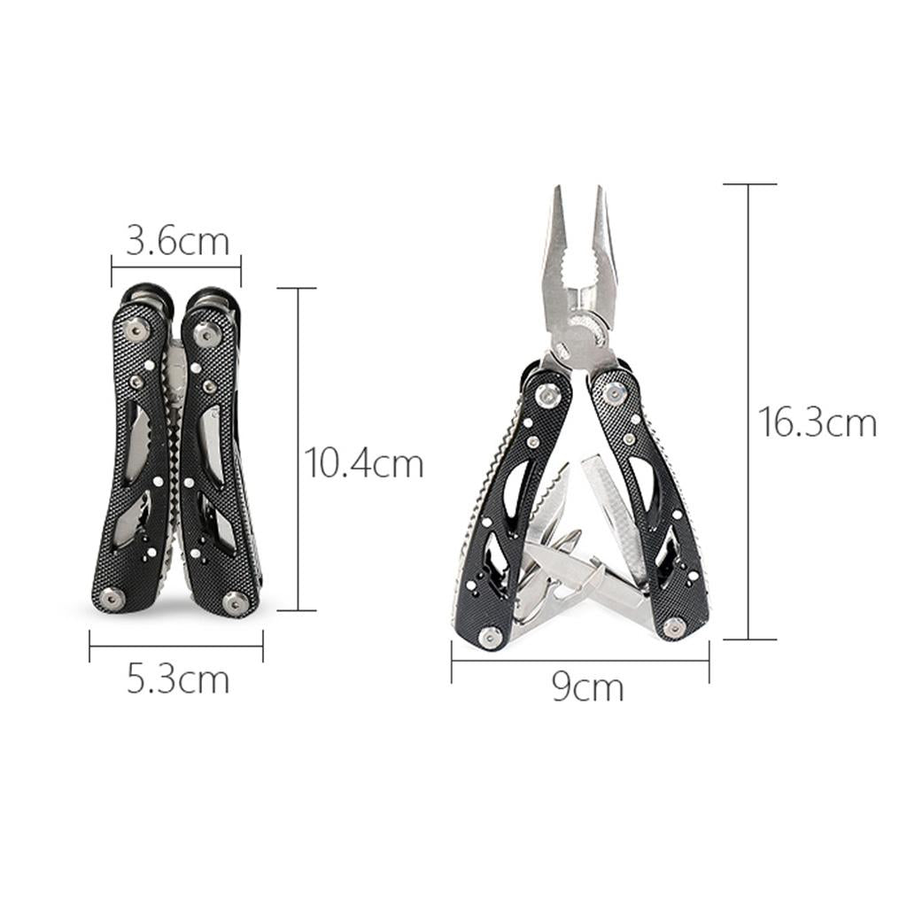 24-in-1 Multi Tool Steel Multi Pliers Utility Tools for Outdoor Accessory