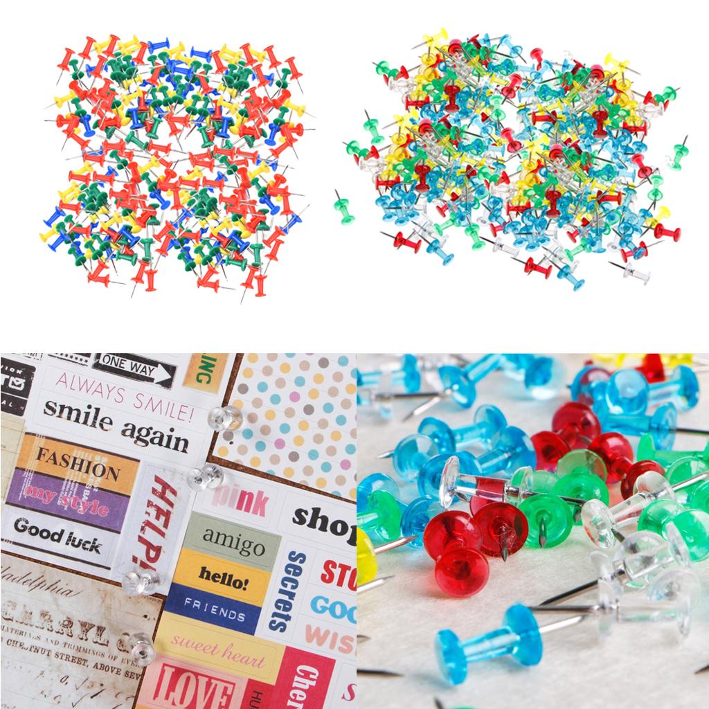 400pcs Giant Jumbo Push Pins for Craft Office & Cork Notice Boards Style1