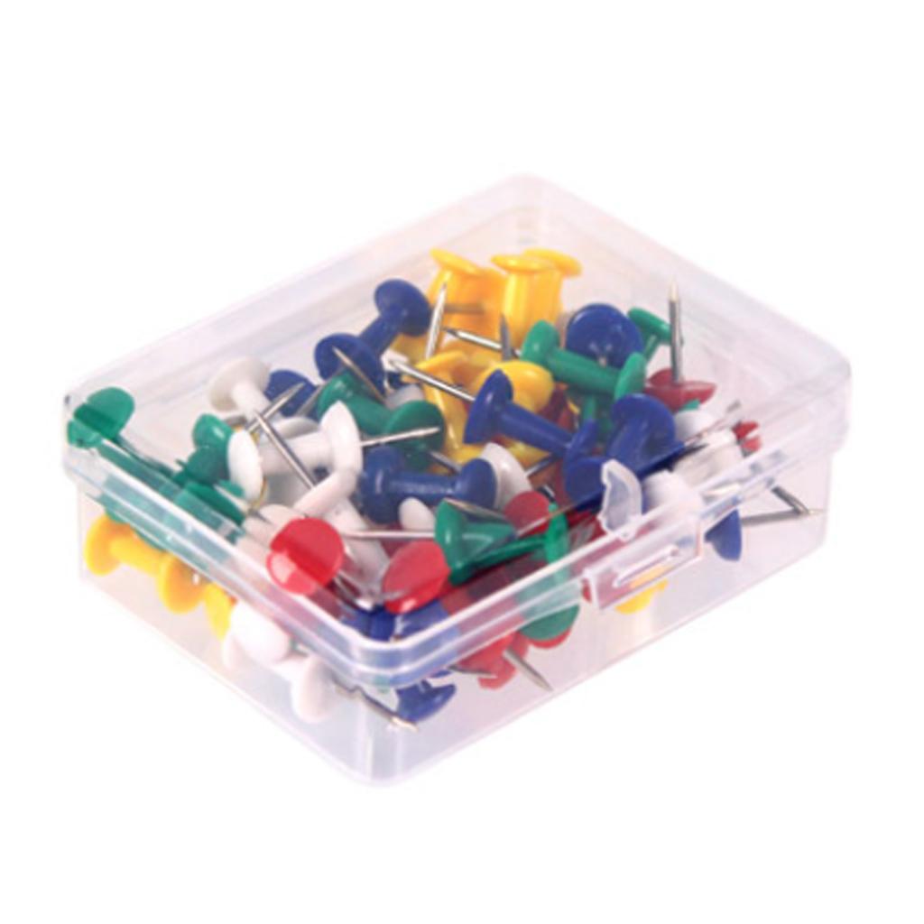 200pcs Giant Jumbo Push Pins for Craft Office & Cork Notice Boards