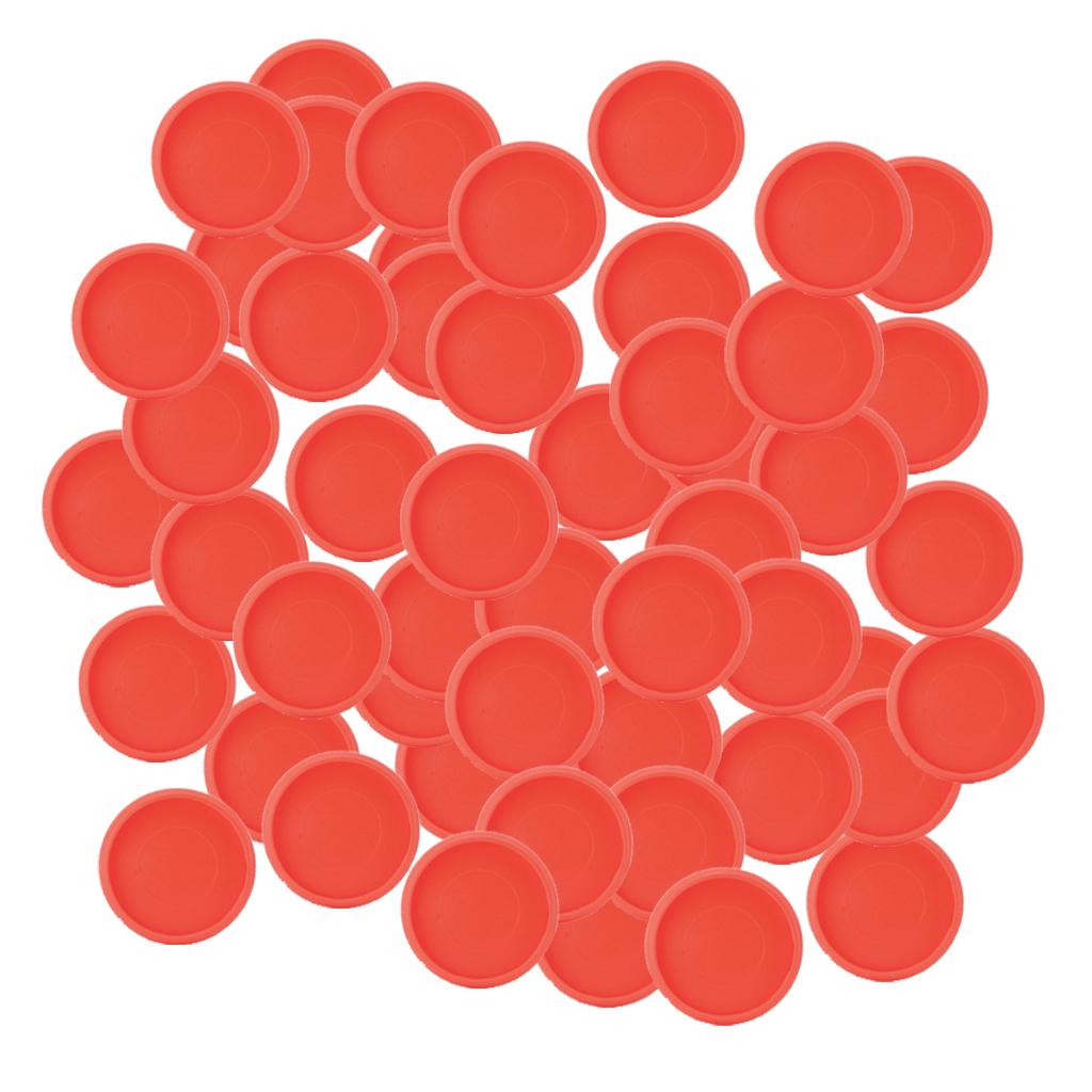 18mm Notebook Loose Leaf Binder Binding Disc Rings Scrapbook Clips Red