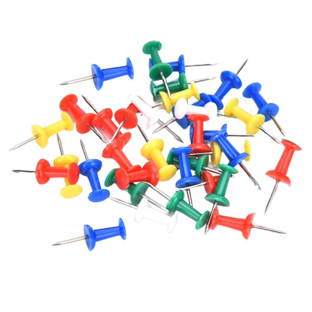 40pcs Giant Jumbo Push Pins for Craft Office & Cork Notice Boards  Style2