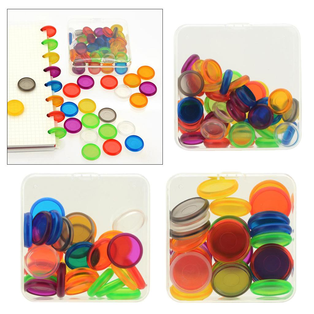 50pcs Notebook Plastic Disc Binding Mushroom Hole DIY Buckle Binding 18mm