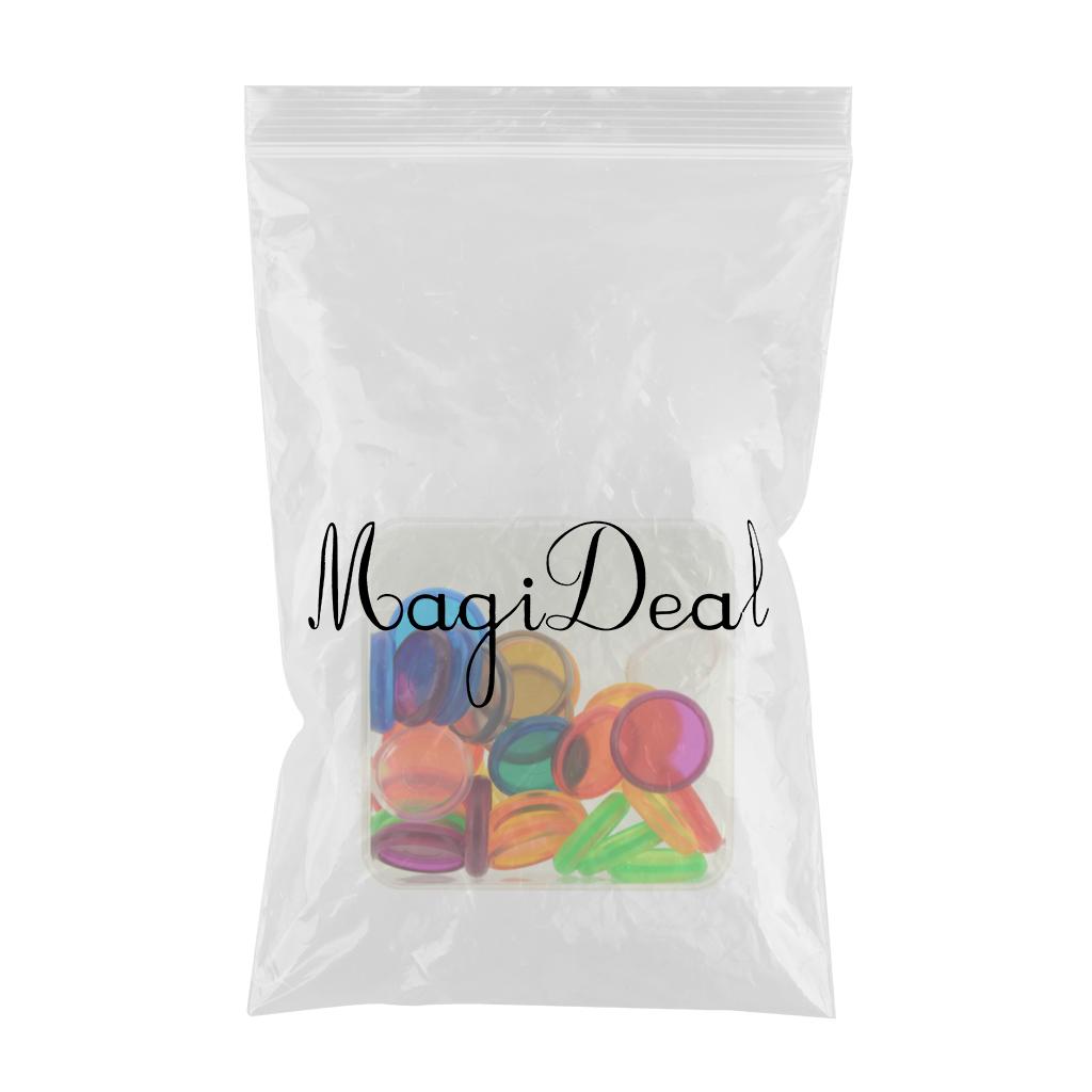 30pcs Notebook Plastic Disc Binding Mushroom Hole DIY Buckle Binding 24mm
