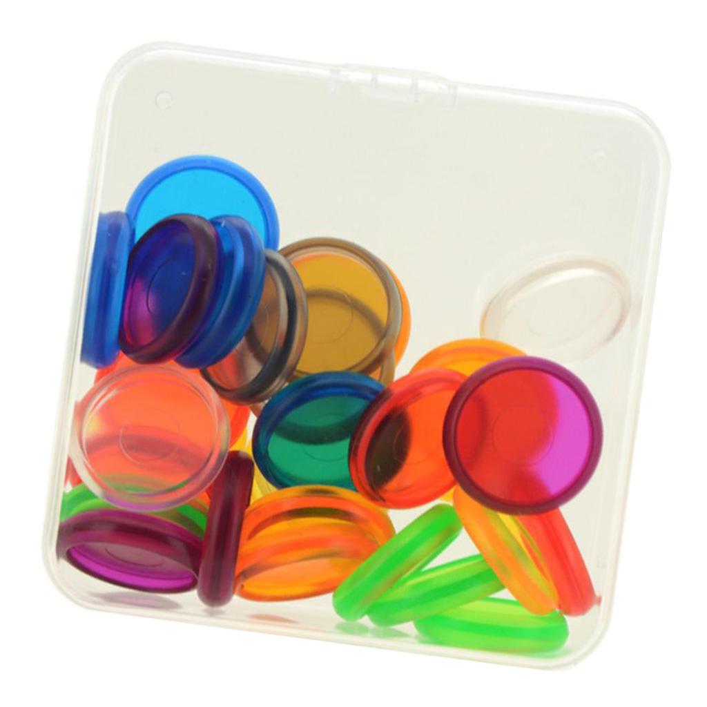 30pcs Notebook Plastic Disc Binding Mushroom Hole DIY Buckle Binding 24mm