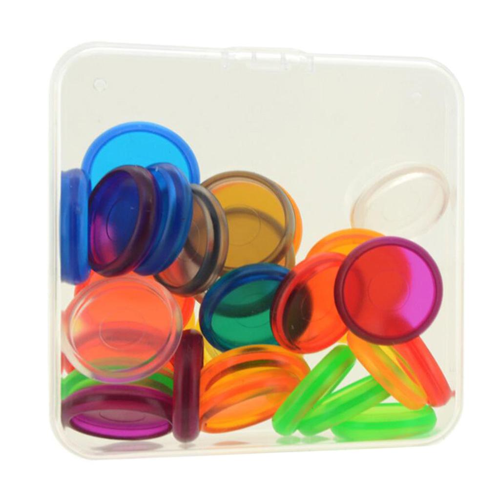 30pcs Notebook Plastic Disc Binding Mushroom Hole DIY Buckle Binding 24mm