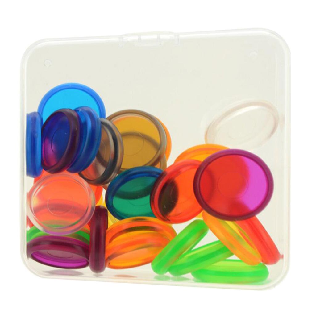 30pcs Notebook Plastic Disc Binding Mushroom Hole DIY Buckle Binding 24mm