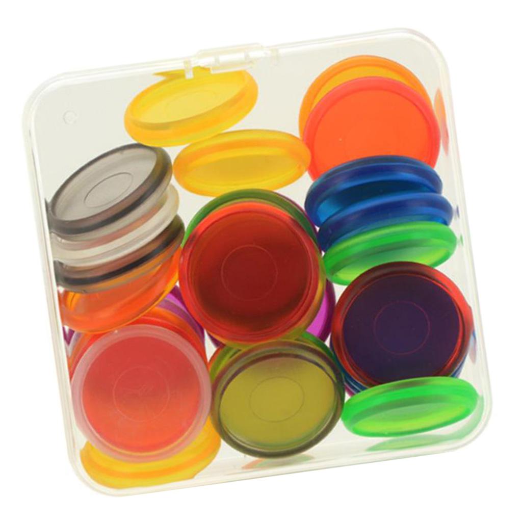 30pcs Notebook Plastic Disc Binding Mushroom Hole DIY Buckle Binding 28mm