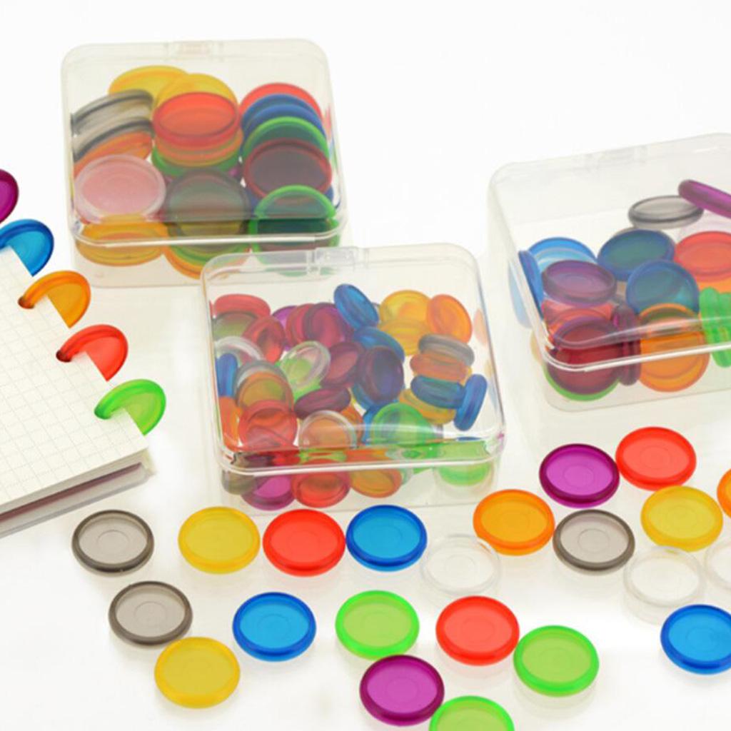 30pcs Notebook Plastic Disc Binding Mushroom Hole DIY Buckle Binding 28mm
