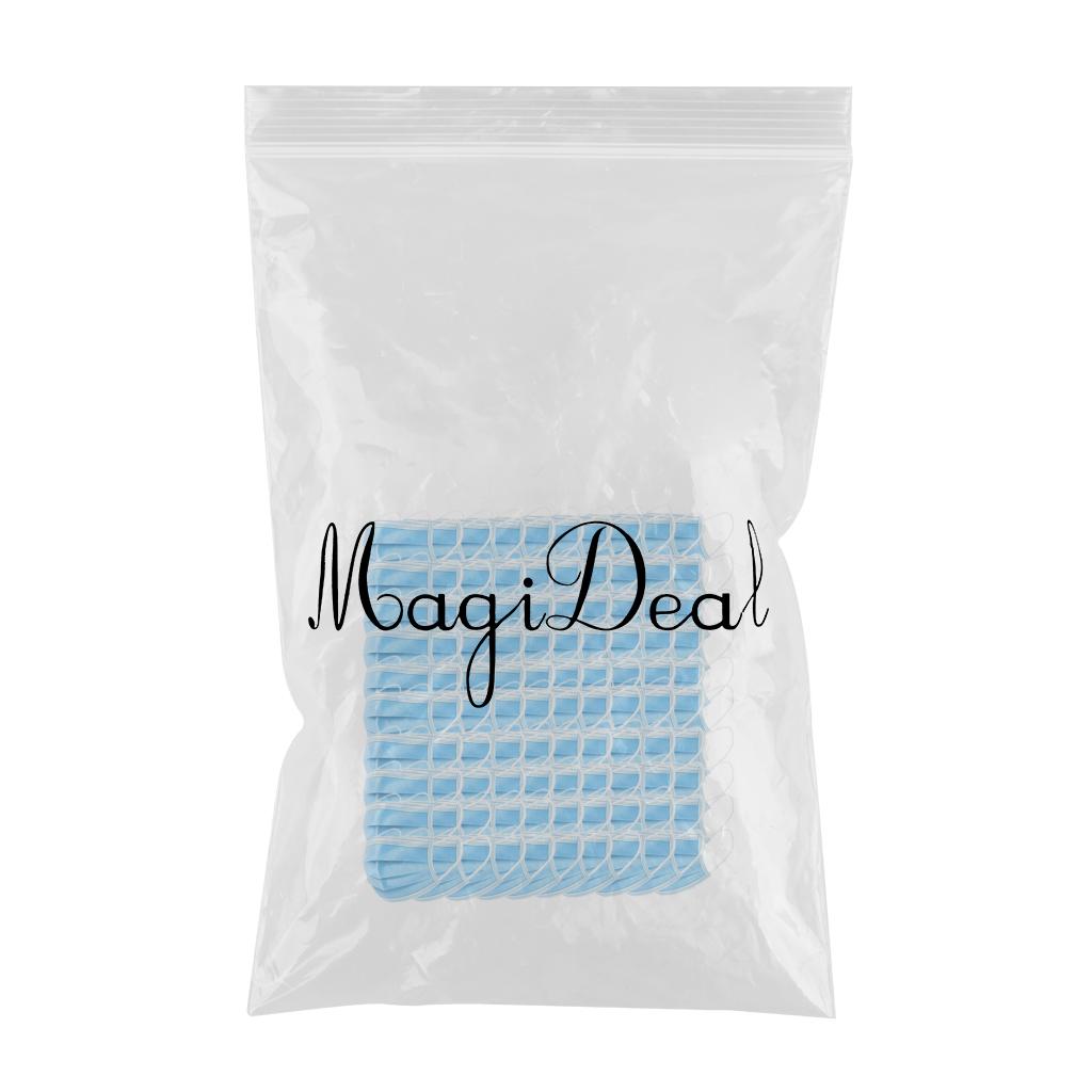 100x Disposable Masks 3ply Non-woven Cloth Anti-Dust Anti-Smoke Safe Protect