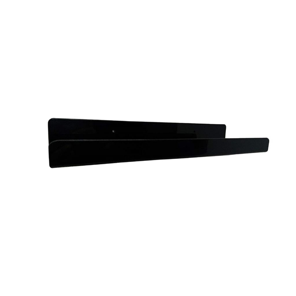 Floating Wall Shelves Black Home Book Rack Kid Bathroom Shelves Display
