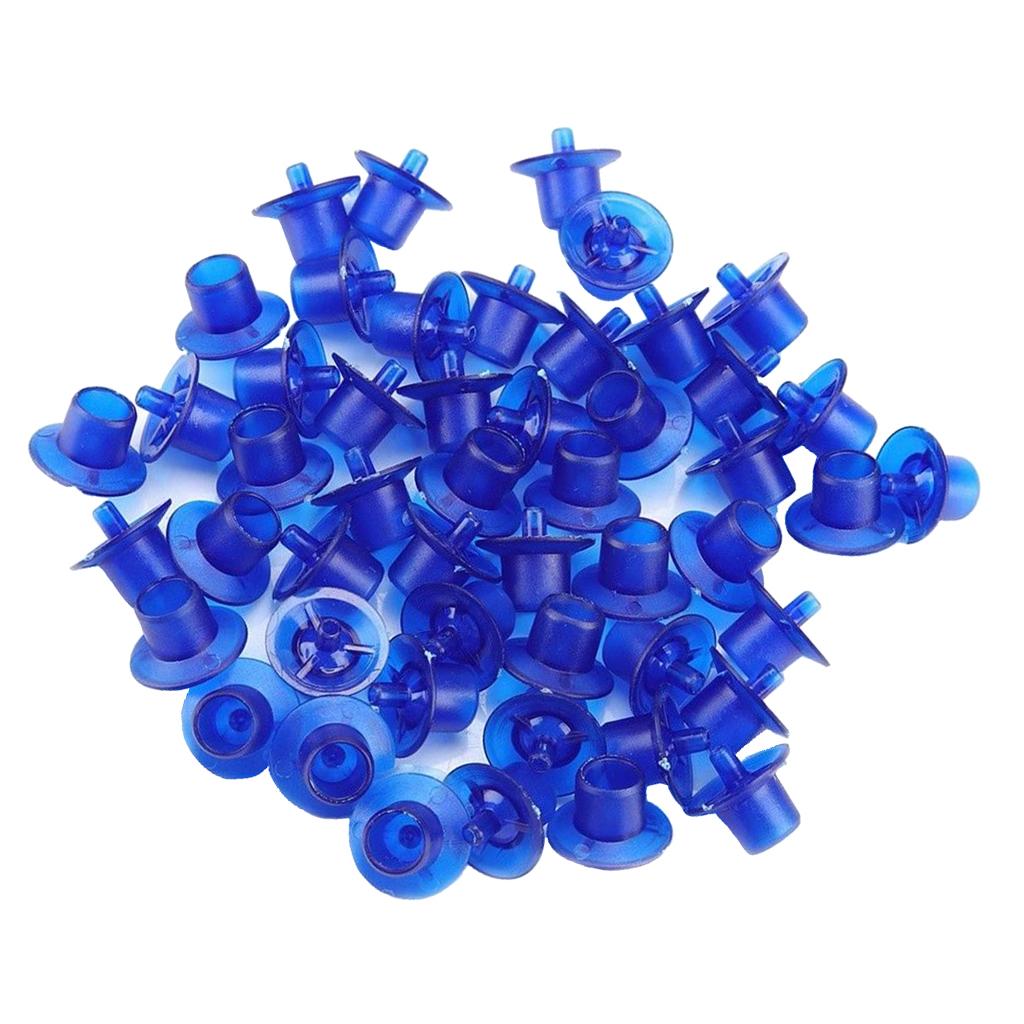 100Piece Beekeeping Raise Rearing Cell Cup Cage Apiculture Tool Plastic Blue